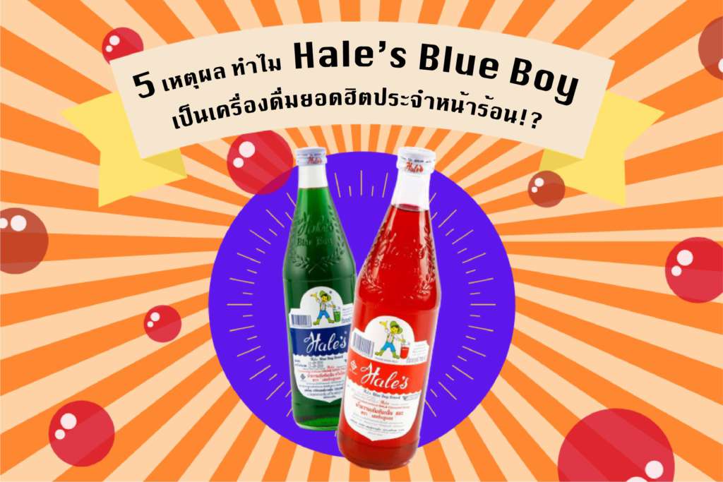 5 เหตุผล ที่น้ำหวาน Hale’s Blue Boy กลายเป็นเครื่องดื่มยอดฮิตประจำหน้าร้อน!