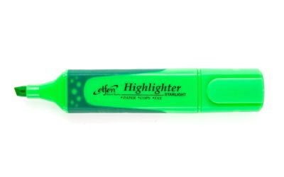ปากกาไฮไลท์สีเขียว