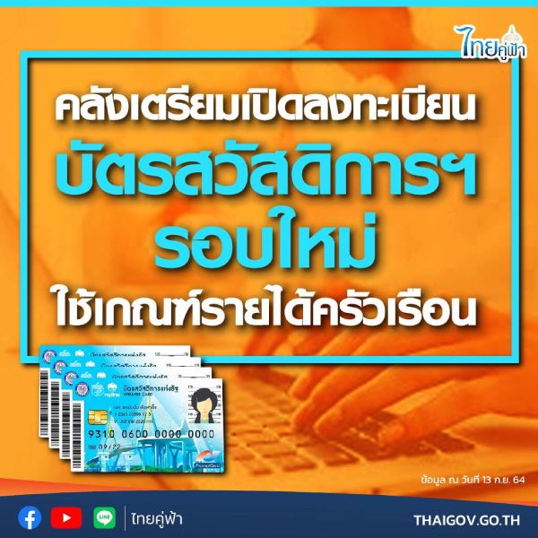 บัตรคนจน บัตรสวัสดิการแห่งรัฐ