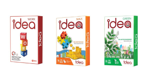 กระดาษถ่ายเอกสาร แบรนด์ Idea