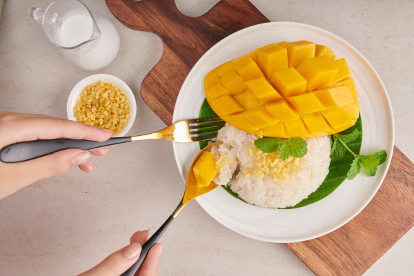 ข้าวเหนียวมะม่วง (Mango Sticky Rice)