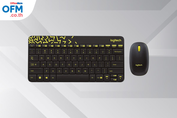 ชุดคีย์บอร์ดและเมาส์ไร้สาย_Logitech-MK240_OfficeMate