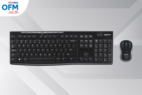 ชุดคีย์บอร์ดและเมาส์ไร้สาย_Logitech-MK220_OfficeMate