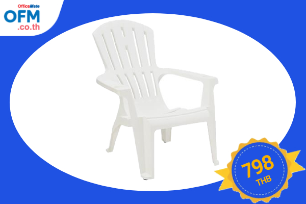 เก้าอี้พลาสติกพนักพิงท้าวแขน_ FONTE_HXC-856-S_OfficeMate