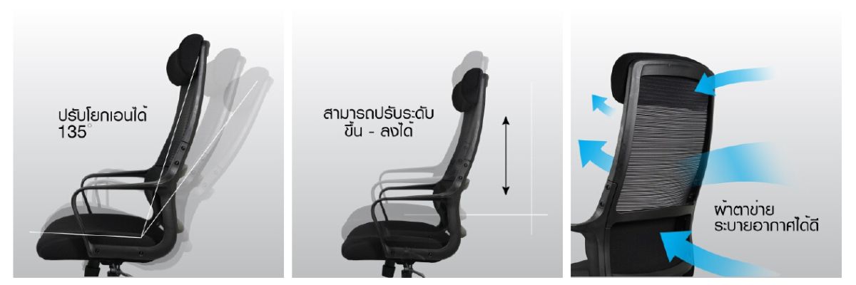 เก้าอี้สำนักงาน_เฟอร์ราเดค_Cushy_OfficeMate_1