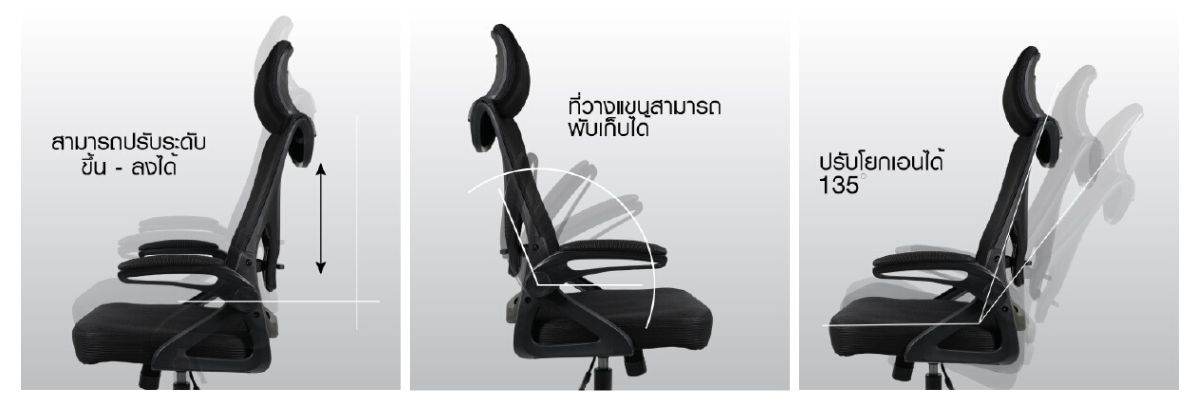 เก้าอี้สุขภาพ_เฟอร์ราเดค_Friendly_OfficeMate_1