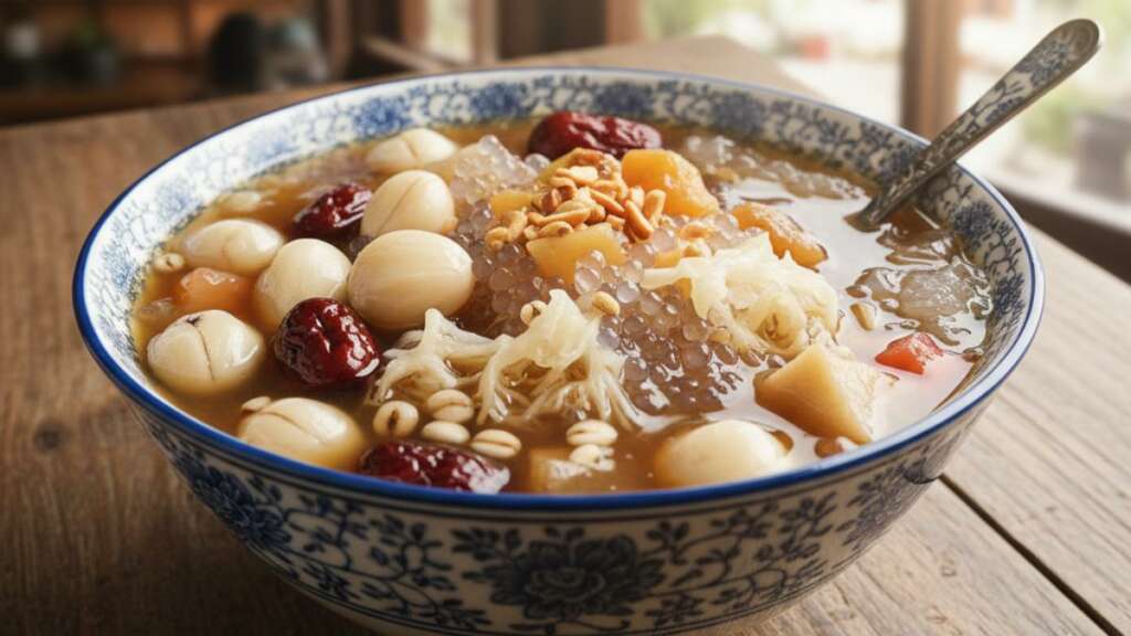 vegetarian-dessert-tao-tung อาหารเจ เต้าทึงเจ