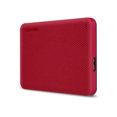 external harddisk ยี่ห้อไหนดี external hard disk toshiba canvio advance v10 2TB แดง