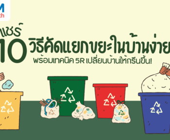 10 วิธีคัดแยกขยะ