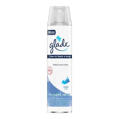 ส เปร ย์ ปรับอากาศ ยี่ห้อ ไหน ดี GLADE รุ่น Clean Air Air Fresh ขนาด 280 มล.