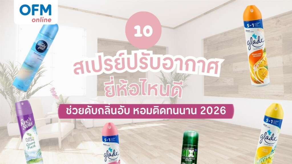 10 ส เปร ย์ ปรับอากาศ ยี่ห้อ ไหน ดี