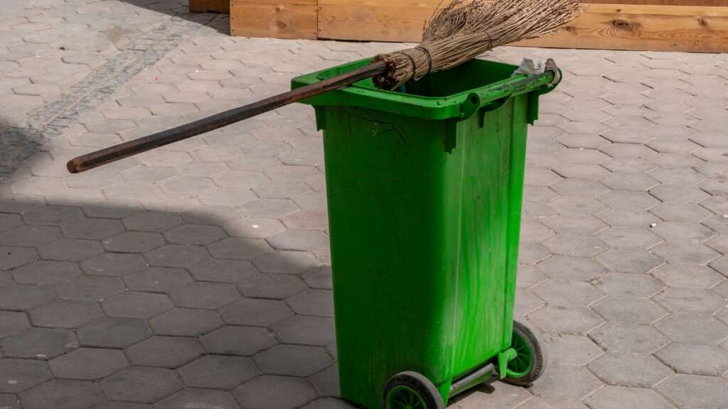 green-waste-separation-bin ถังขยะแยกประเภท สีเขียว