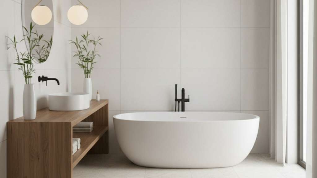 minimal-bathroom-ideas แต่งบ้านสไตล์มินิมอล ห้องน้ำ