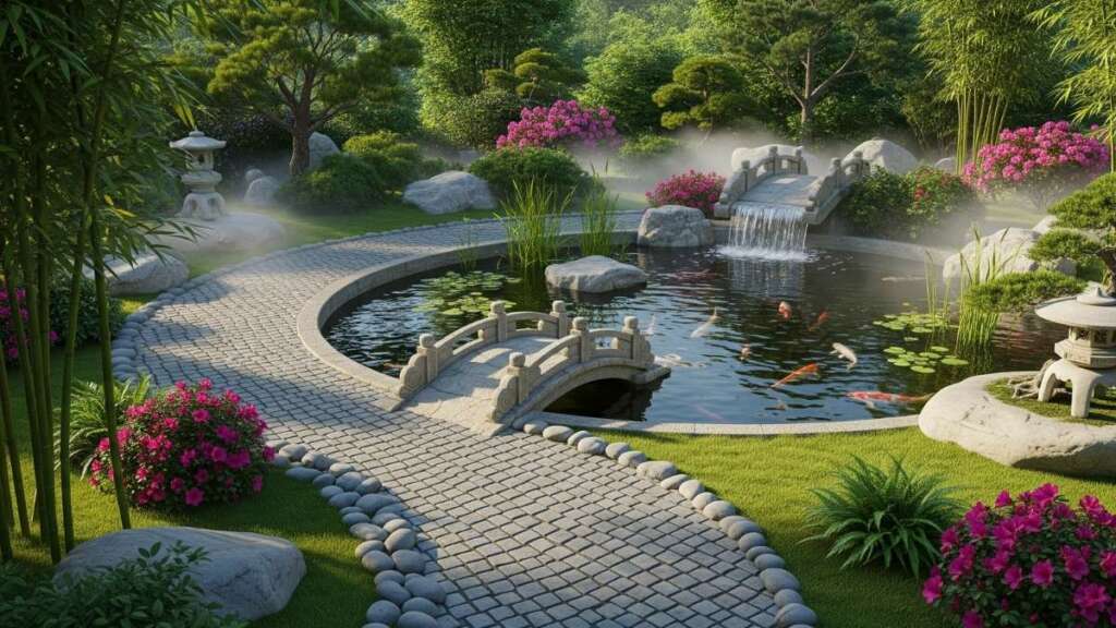 front-yard-garden-ideas-bring-prosperity-care-tips จัดสวนหน้าบ้าน เรียกทรัพย์ วิธีดูแล