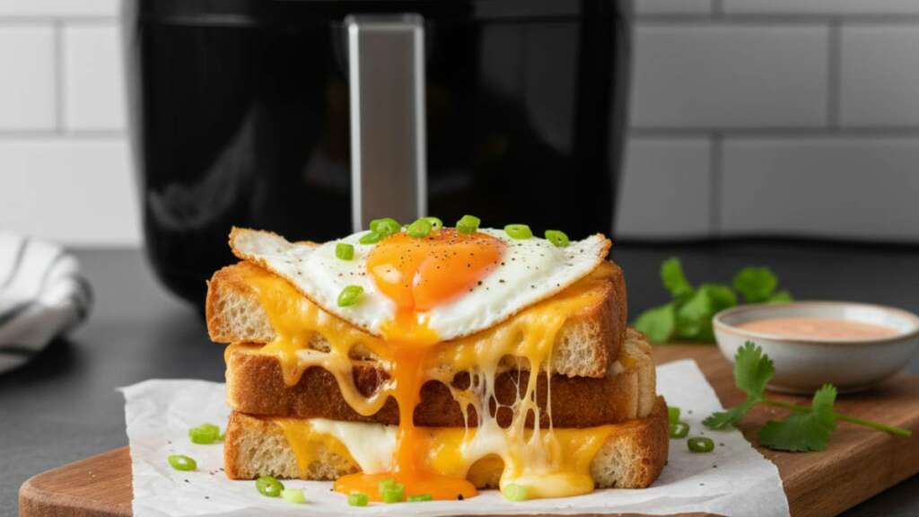 egg-white-cheese-bread เมนูหม้อทอดไร้น้ำมัน ปังชีสไข่ขาว