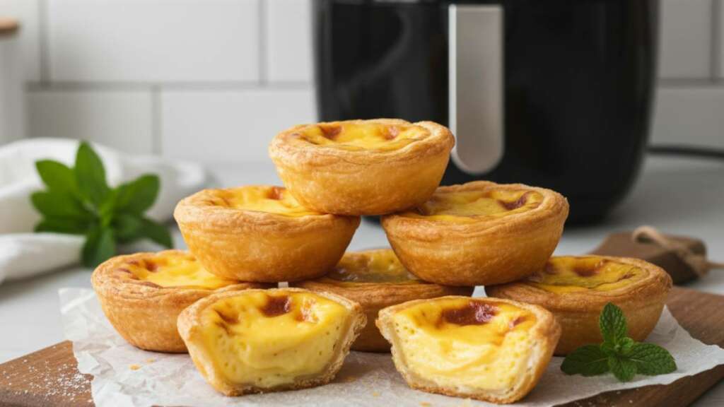 egg-tart เมนูหม้อทอดไร้น้ำมัน ทาร์ตไข่