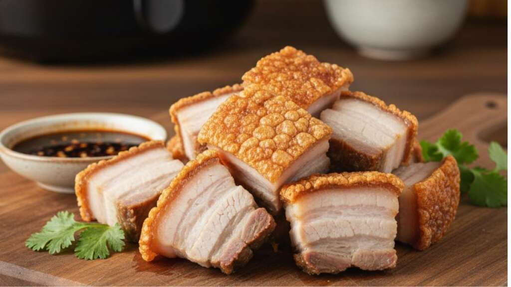 crispy-pork เมนูหม้อทอดไร้น้ำมัน หมูกรอบรสเด็ด