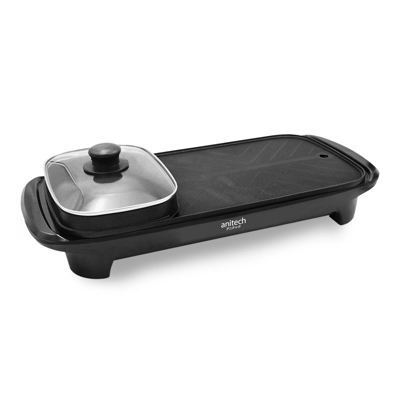 electric-grill-anitech-sgr-1501-black เตาปิ้งย่างและสุกี้ แอนนิเทค SGR-1501 สีดำ