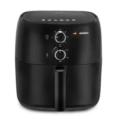air-fryer-minimex-af60A-m-black MINIMEX หม้อทอด รุ่น AF60A-M สีดำ