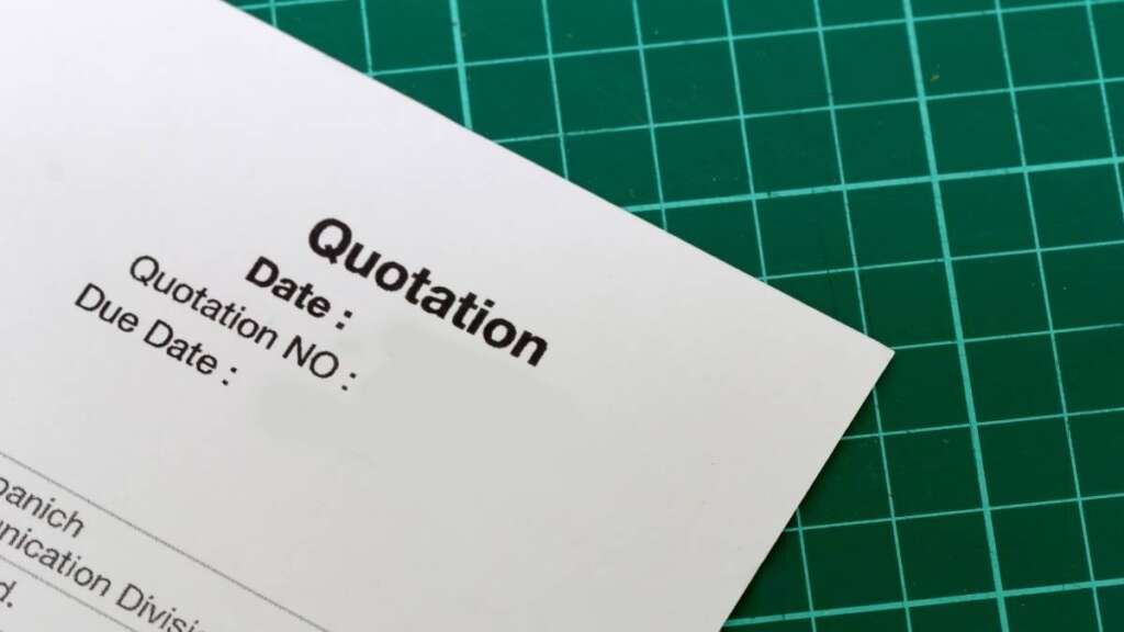 ใบเสนอราคา สำคัญอย่างไร