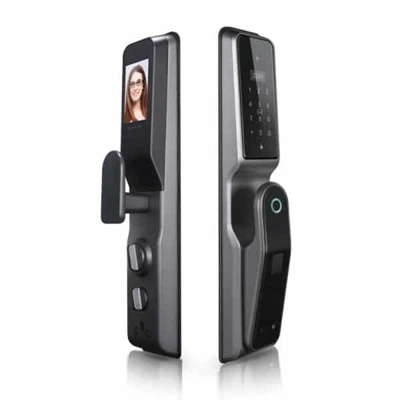 กลอนประตูอัจฉริยะ รุ่น Cat Eye 1129277714 สีเทาดำ 46.2x26.2x13 Cm.