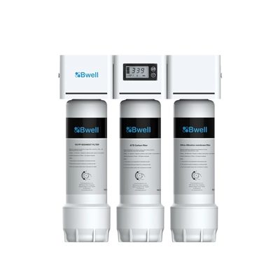 BWELL เครื่องกรองน้ำ UF รุ่น AICSN-H3-Y03D ขนาด 330x120x367 มม.