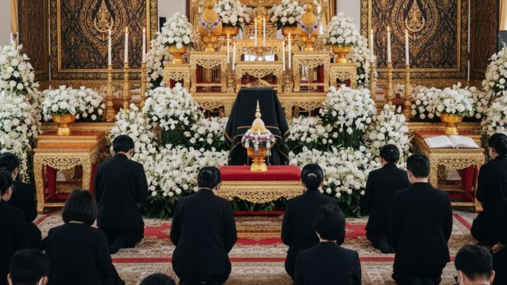 thai-queen-mother-mourning-venue-guide การจัดสถานที่ไว้อาลัยพระพันปีหลวง แนวทาง
