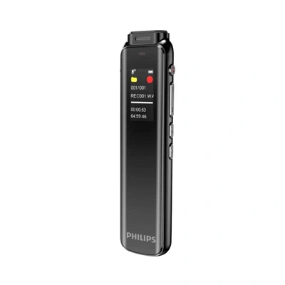 PHILIPS เครื่องบันทึกเสียง รุ่น VTR5010 ความจุ 16GB ไมโครโฟน 360°