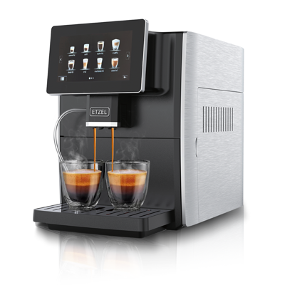 ETZEL เครื่องชงกาแฟอัตโนมัติ พร้อมเครื่องบด รุ่น SN9510A สีดำ ขนาด 1350W