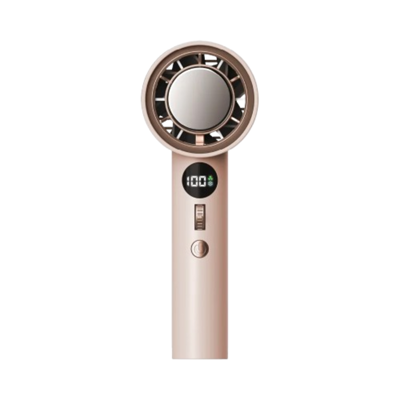 Momax รุ่น 1°Go Portable Handheld High Speed Fan – พัดลมมือถือ – สี Sandstone
