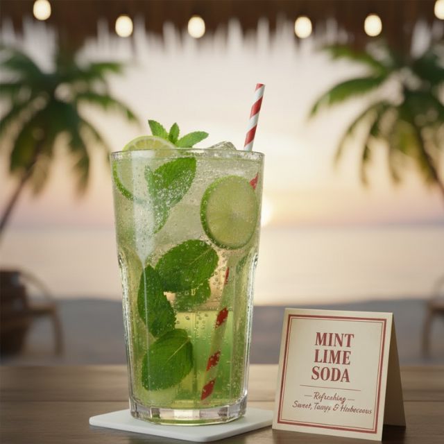 สูตรม็อกเทล มะนาวโซดา