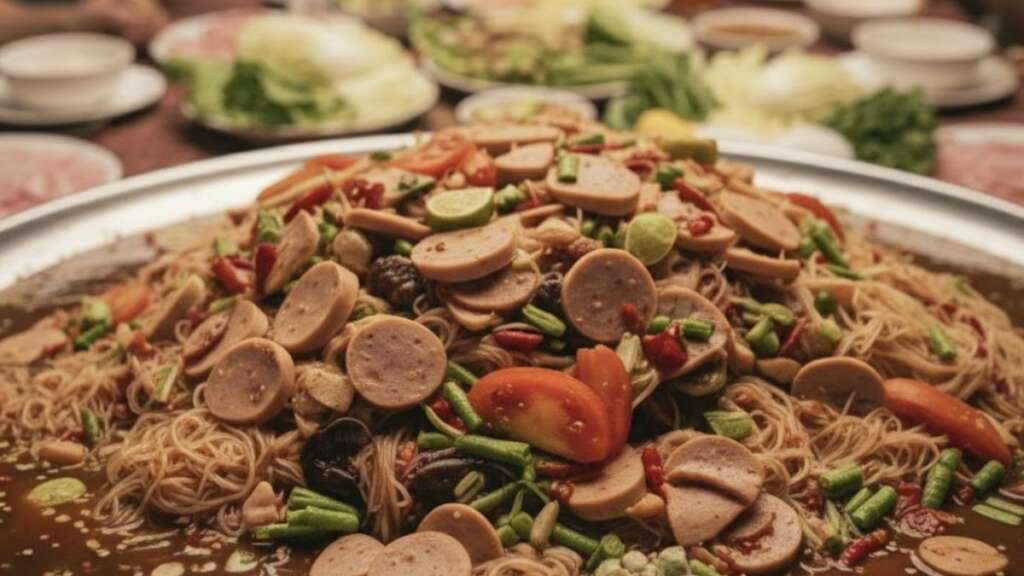 menu-for-family-party-spicy-salad เมนูปาร์ตี้ครอบครัว เมนูตำ
