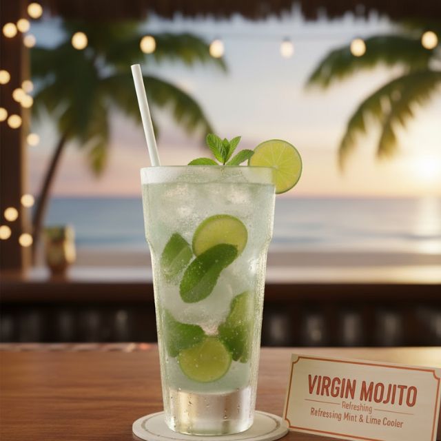 สูตรม็อกเทล VIRGIN MOJITO
