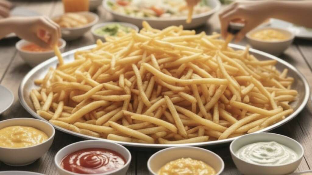 menu-for-family-party-french-fried เมนูปาร์ตี้ครอบครัวเฟรนช์ฟราย