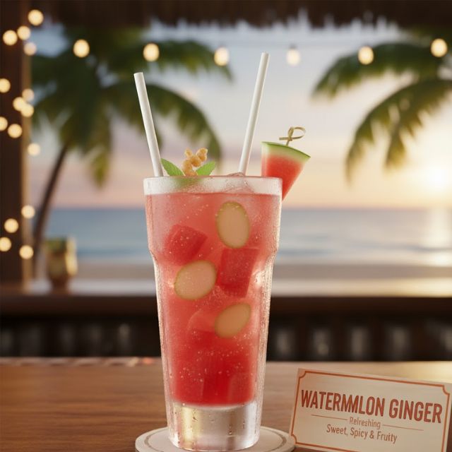 สูตรม็อกเทล WATERMELON GINGER