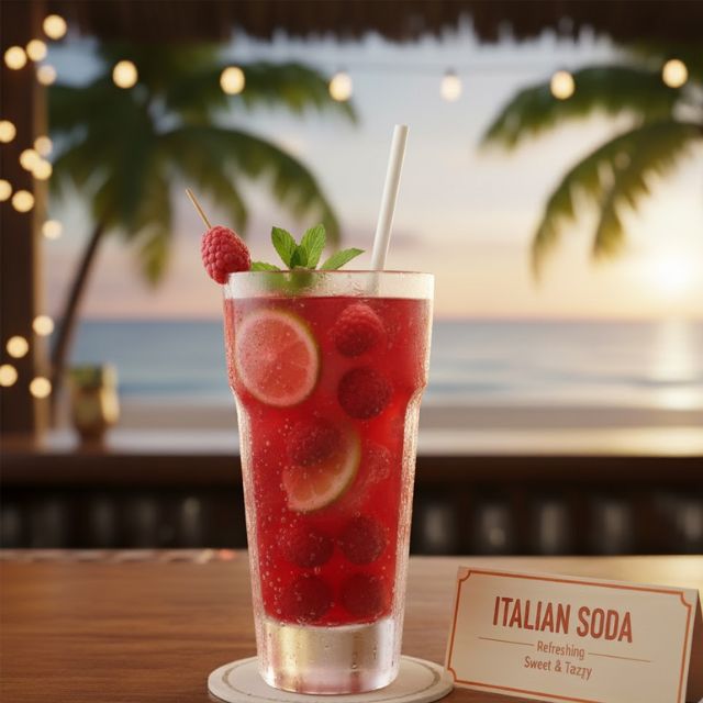 สูตรม็อกเทลอิตาเลียนโซดา