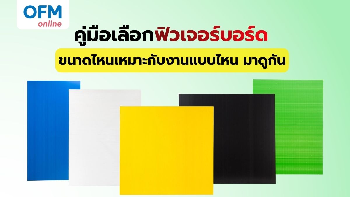 ฟิวเจอร์บอร์ด ขนาดไหนดี