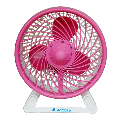 fan-accord-dt78-turbo พัดลมเล็กตั้งโต๊ะ 7 นิ้ว คละสี Accord DT-78 TURBO