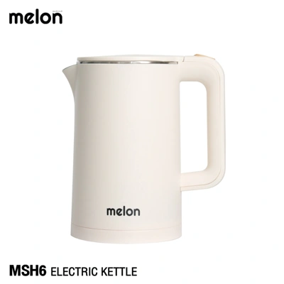 กาต้มน้ำไฟฟ้า 1.8 ลิตร สีครีม melon MSH6