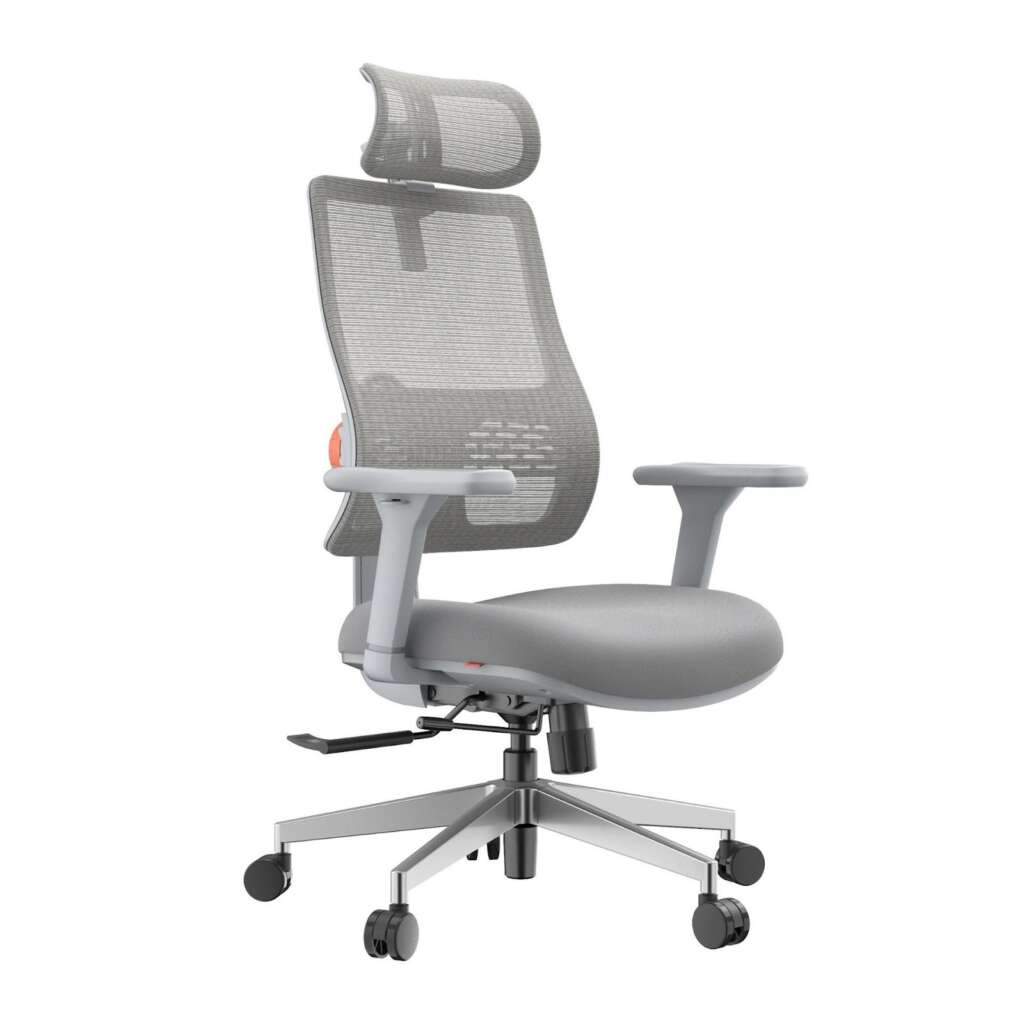 ergonomic-chair-modena-officemate-newtral-grey MODENA x OFFICEMATE เก้าอี้เพื่อสุขภาพ รุ่น Newtral สีเทา