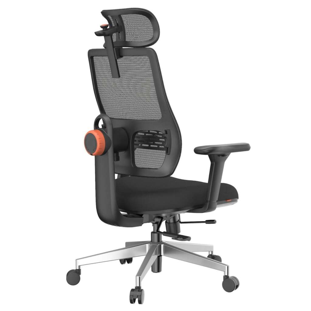 ergonomic-chair-modena-officemate-newtral-black MODENA x OFFICEMATE เก้าอี้เพื่อสุขภาพ รุ่น Newtral สีดำ