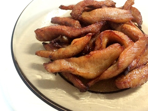 air-fryer-sun-dried-pork เมนูหม้อทอดไร้น้ำมัน หมูทอดแดดเดียว