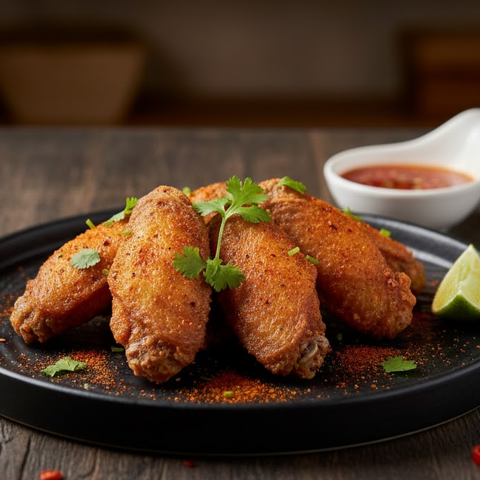 easy-menu-for-party-chicken-wing-spicy เมนูปาร์ตี้ง่ายๆ ไก่วิงแซ่บ