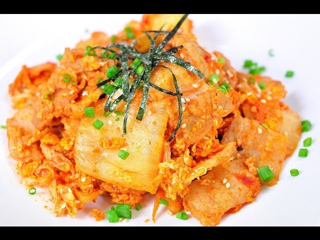 เมนูอาหารปาร์ตี้สุขภาพดีไข่ผัดกิมจิ