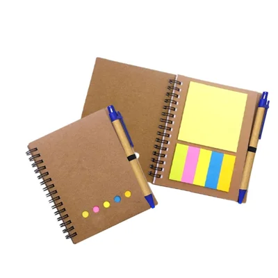 [PRE-ORDER] สมุดไดอารี่ กระดาษรีไซเคิล หมึกน้ำเงิน โลโก้ 1 จุด ขนาด 14x9.5 ซม. 50 แผ่น 70 แกรม