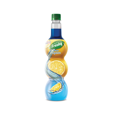 FRESHY ไซรัปกลิ่นบลูเลมอน 710ML ขวด