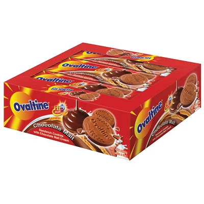 แซนวิชคุกกี้ 360 กรัม (30 กรัมx12 ซอง) โอวัลติน