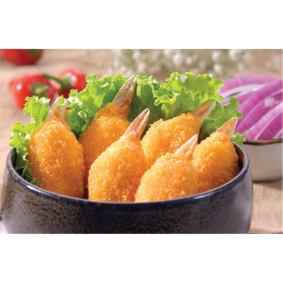 ก้ามปูเทียมชุบเกล็ดขนมปัง ลัคกี้ 500 กรัม