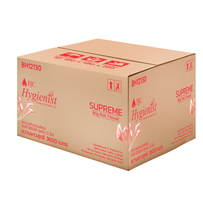 BJC กระดาษชำระ 2 ชั้น รุ่น Hygienist Supreme JRT ยาว 300 เมตร