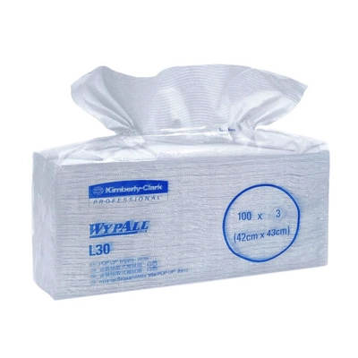 กระดาษเช็ดน้ำมัน KIMBERLY-CLARK รุ่น 55-528081 (แพ็ก 100 แผ่น) สีขาว